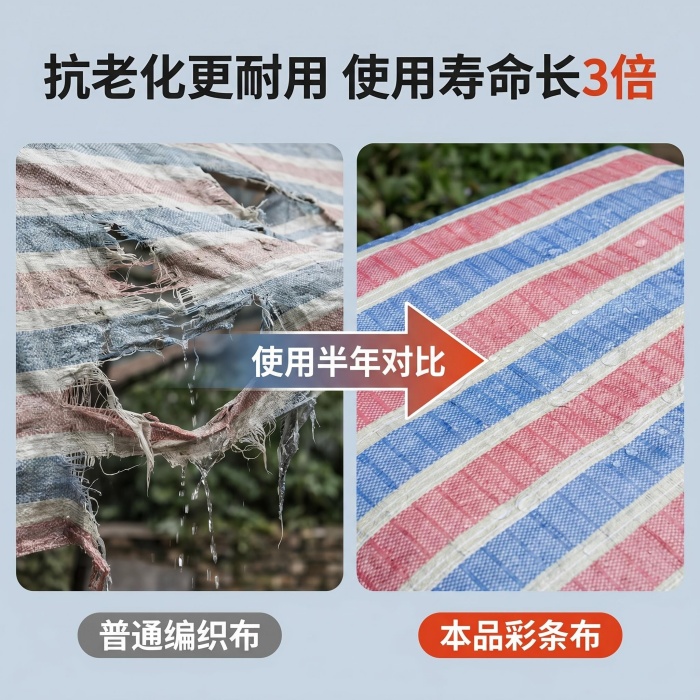 工地防尘彩条布